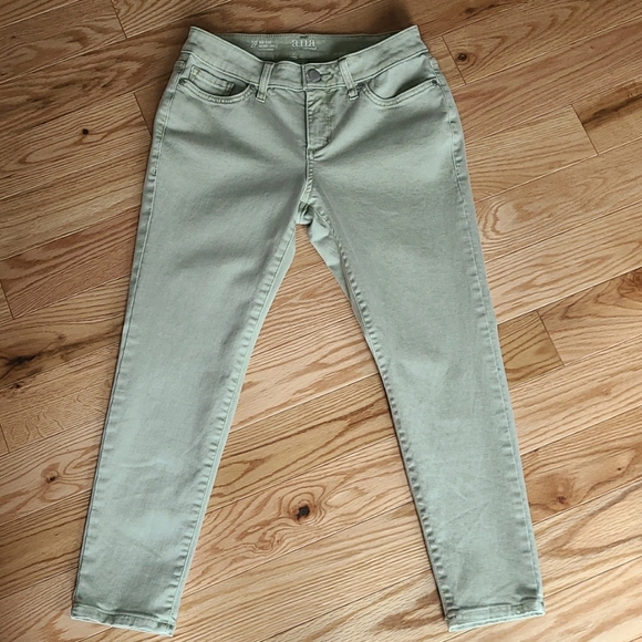 Ana Petite Skinny Ankle Jeans Midrise 